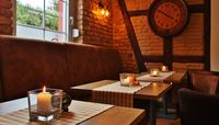 kleine Tische Restaurant Brunnenst&uuml;bchen Walluf